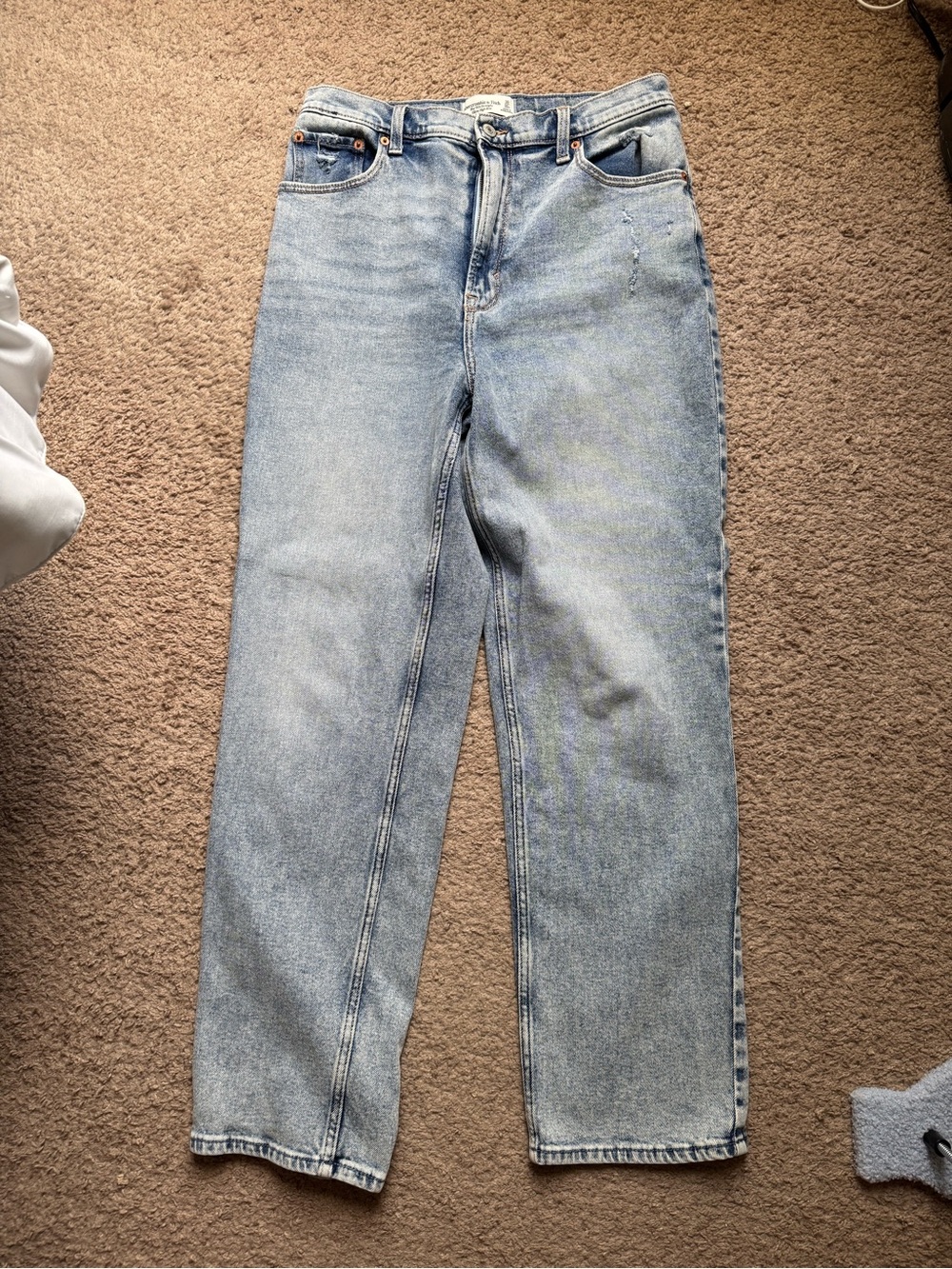 Abercrombie 90s straight ultra high rise size 30/10 R
